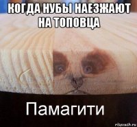 когда нубы наезжают на топовца 