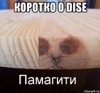 коротко о dise 