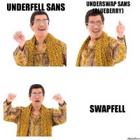 UNDERFELL Sans UNDERSWAP Sans (Blueberry) SWAPFELL