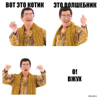 вот это котик это волшебник О!
вжух