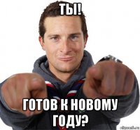 ты! готов к новому году?