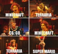 minecraft terraria cs: go minecraft terraria super mario