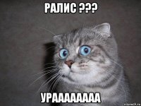 ралис ??? ураааааааа