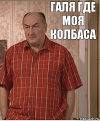 галя где моя колбаса