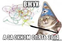 вжух а за окном опять 2014