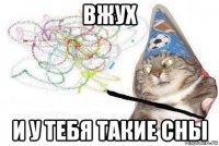 вжух и у тебя такие сны