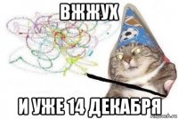 вжжух и уже 14 декабря