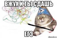 вжух и ты сдашь егэ