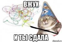 вжух и ты сдала