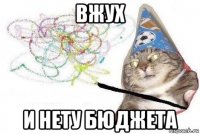 вжух и нету бюджета