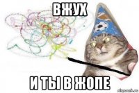 вжух и ты в жопе