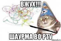 вжух!!! шаурма во рту