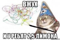 вжух и у ребят 2,5 лимона