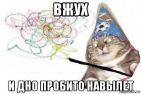 вжух и дно пробито навылет