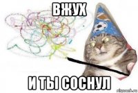 вжух и ты соснул