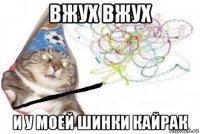 вжух вжух и у моей шинки кайрак