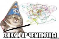  вжух и vp чемпионы