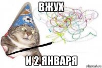 вжух и 2 января