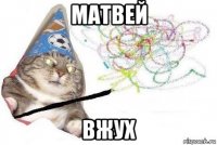 матвей вжух