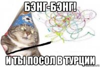 бэнг-бэнг! и ты посол в турции