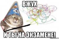 вжух и ты на экзамене!