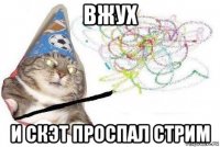 вжух и скэт проспал стрим