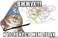 вжжух!!! и появился мем петух