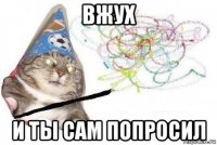 вжух и ты сам попросил