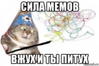 сила мемов вжух и ты питух