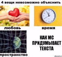 Как MC придумывает текста