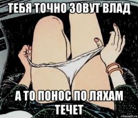 тебя точно зовут влад а то понос по ляхам течет