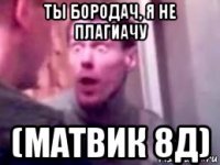 ты бородач, я не плагиачу (матвик 8д)