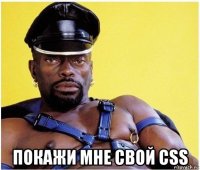  покажи мне свой css