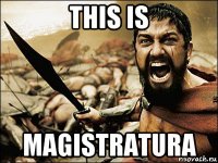 this is magistratura