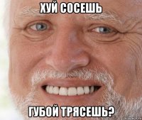 хуй сосешь губой трясешь?