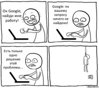 Ок Google, найди мне работу! Google: по вашему запросу ничего не найдено! Есть только одно решение этой проблемы... 