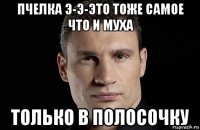 пчелка э-э-это тоже самое что и муха только в полосочку