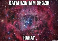 сагындыым сизди канат