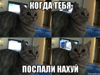 когда тебя послали нахуй