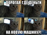 dорогая, где деньги на новую машину?!