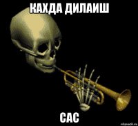 кахда дилаиш сас