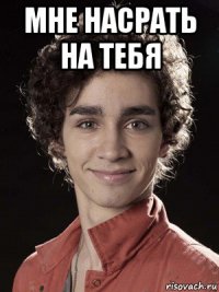 мне насрать на тебя 