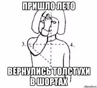 пришло лето вернулись толстухи в шортах