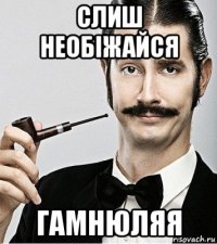 слиш необіжайся гамнюляя