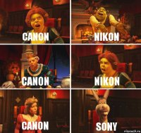 canon nikon canon nikon canon sony