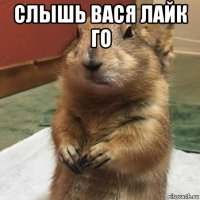 слышь вася лайк го 