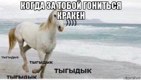 когда за тобой гониться кракен 