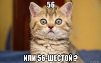 56 или 56-шестой ?