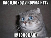 вася,походу корма нету ну голодай))