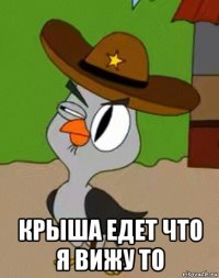  крыша едет что я вижу то